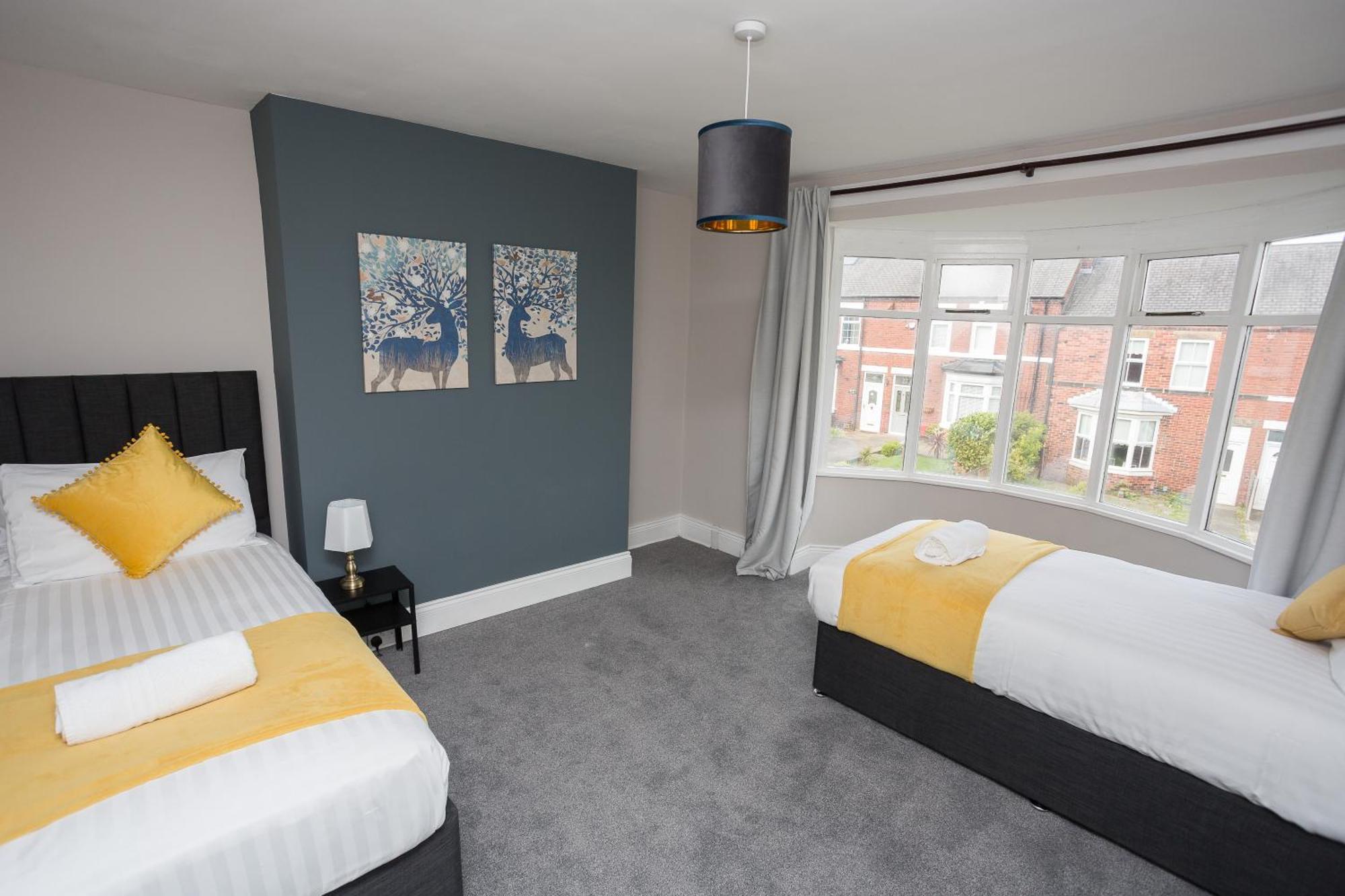 Villa The Avenue-3 Bed Sleeps 6 Great For Contractors Gateshead Exterior foto